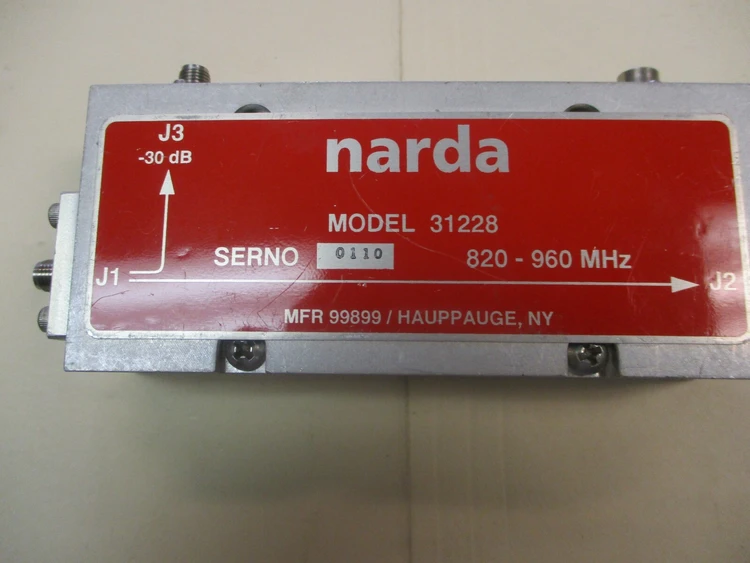 Used Narda 31228 Cable & Wire Arizona US | ASSET CONVERSION SPECIALISTS, INC. #307674