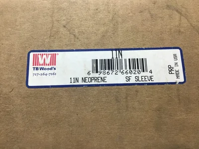 TB WOOD’S SF Sleeve Coupling Insert: 11 Coupling Size 11N Neoprene