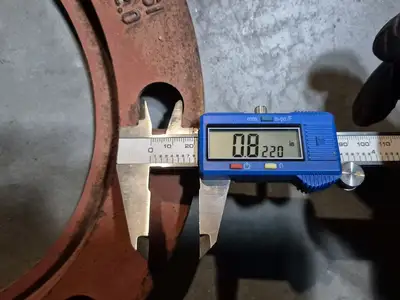 8" Class 150 Pipe Flange SDR7, SF=2.0, A536 GR65/45/12