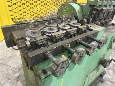 1/4" X 16 ROLL SHUSTER 2-PLANE WIRE & BAR POWERED STRAIGHTENER: YOBRO #23872