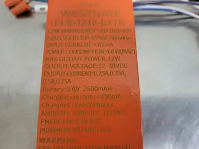 NEW WESTGATE ELB-1248-EXTR