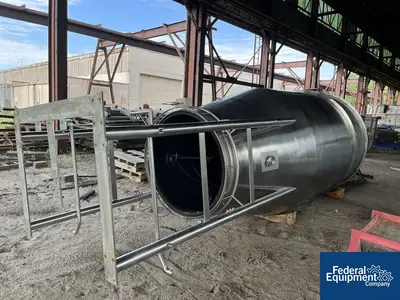 USED Fluid Air Fluid Air Fluid Bed Dryer, Model 0500, S/S