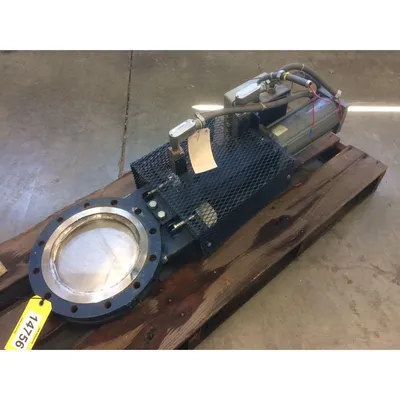 Used 10" Fabri Stainless Steel Knife Gate valve