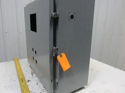 SCE 24H2410LP 24"x24"x10" Wall Mount Electrical JIC Enclosure w/Backplate