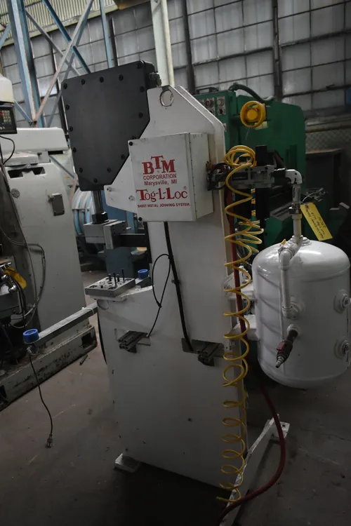 Used BTM TOG-L-LOC Clinching Machines Ohio US | Mohawk Machinery #319713