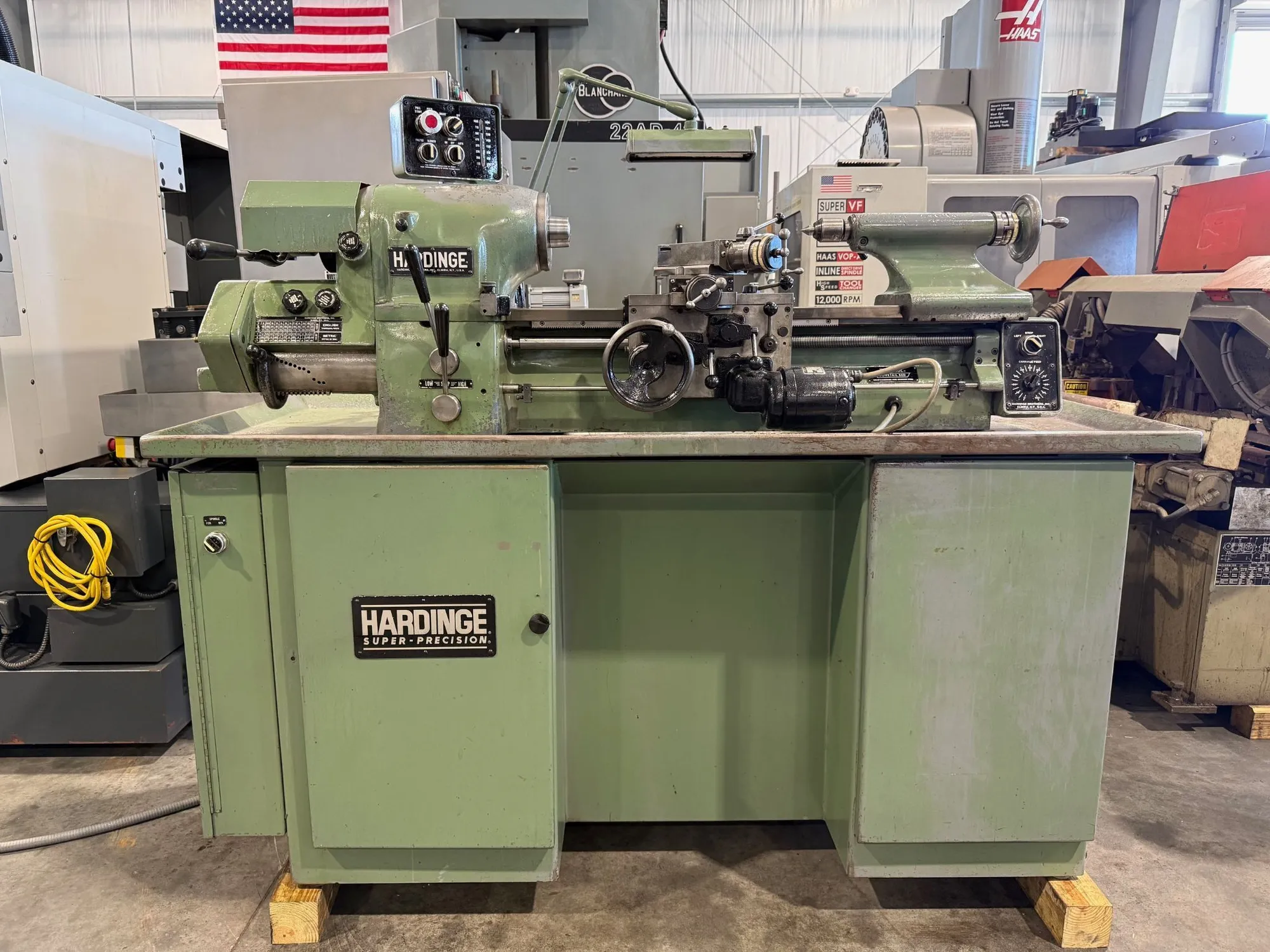 USED 1981 HARDINGE HLV-EM