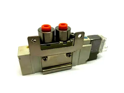 Used SMC SY5120-5LOZ-N3T-F2 Solenoid Valves Michigan US | Maverick Industrial Sales #1396535