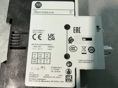 Used 2023 ALLENBRADLEY 140UTD7D2C10 Circuit Breakers Ohio US | HGR 24 #1542125