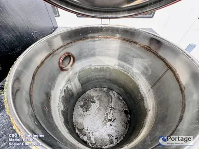 USED 2008 CBG TECHNOLOGIES F2500 SOLVENT RECYCLER