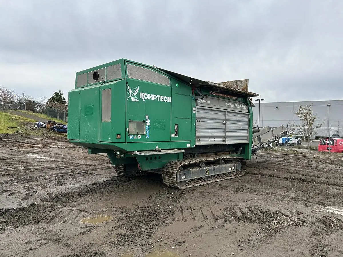 Used 2018 KOMPTECH TERMINATOR 6000 SEC Dual Rotor or Single Rotor Shredders Florida US | Rockwood Equipment Solutions #1464261