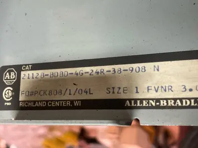 USED ALLEN-BRADLEY 2112B FVNR
