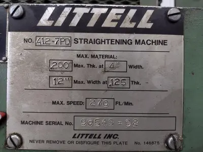 USED LITTELL 412-7PD