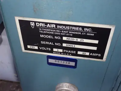 USED DRIAIR INDUSTRIES INC ARIDX 25