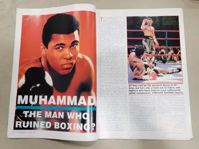 USED BOXING MONTHLY MARCH 1998