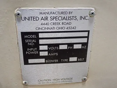 Used UNITED AIR SPECILISTS 5H1DPEH Dust Collectors Ohio US | HGR 24 #729863
