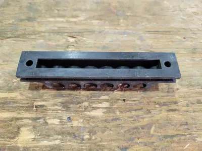 6-Channel Tube Support Strip for 1/2" Tubes