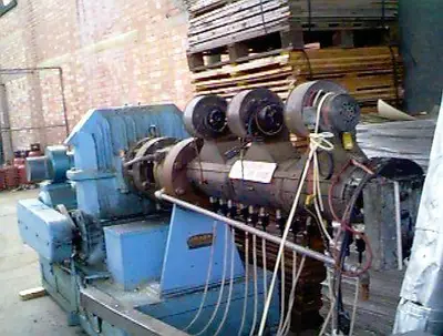 Iddon Single Screw Tool Steel Extruder