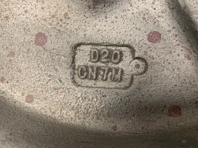 Durco MK2 Rear Cover 10" Pattern#: CT47289A Material: D20 / CN7M