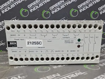 SICK LCUX1-400 Manufacturing Safety Relay 1013410 Used