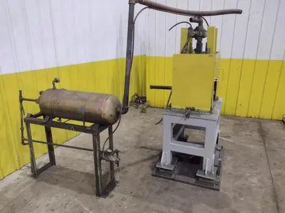 7 TON AIRAM ARDCOR PNEUMATIC 4-POST CUTOFF PRESS. STOCK # 0537226