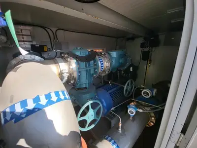100HP Dewatering Pump Station Package w/ Weatherproof Enclosure
