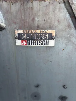 10' x 1" BERTSCH MODEL #100-10 4 ROLL HYDRAULIC PLATE ROLL, 2018: YOBRO #24784