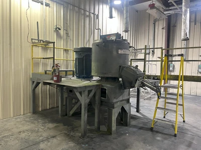Reliance High Intensity Blender Rebuilt FM500 500 Liter Capacity 125 HP