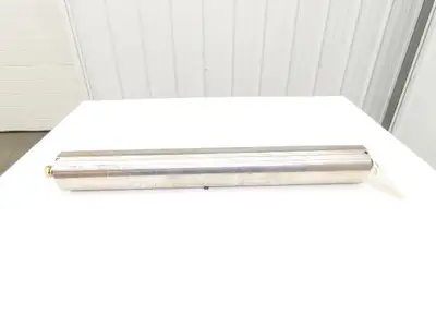 PPI Hytrol 914.R7S31  4"x 31"BW Conveyor Pulley Roller Crowned 3/4-10 Hub