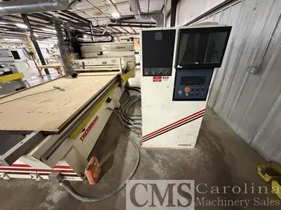 Used 2002 THERMWOOD MODEL C53 CNC ROUTER WITH ROLLER HOLD DOWN CNC Routers North Carolina US | CAROLINA MACHINERY SALES #1493561