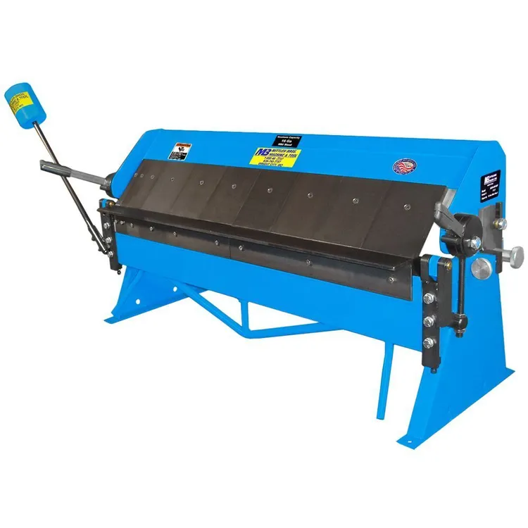 New | Build-to-Order MITTLER BROS ULTIMATE 48" 16 GAUGE Box & Pan Brakes including Finger California US | Norcal Machinery 6 #7508