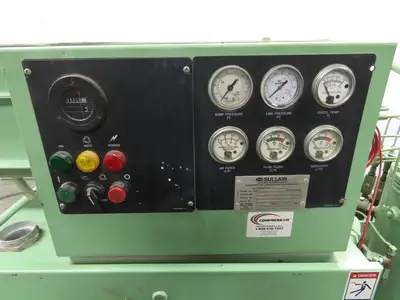 Sullair LS12-60H/A/SUL Rotary Screw Air Compressor 60HP 200V 3Ph 125 PSI 36276H