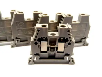 USED ALLEN-BRADLEY GRAY TERMINAL BLOCK 2 WIRE