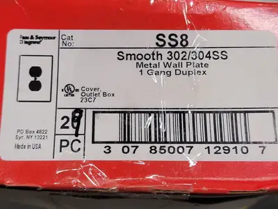 NEW PASS & SEYMOUR SS8