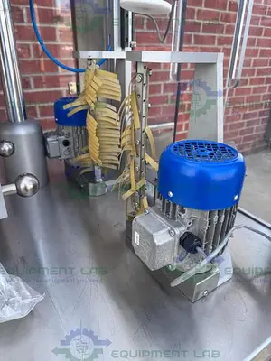 USED CAPMATIC SLEEVESTAR 300 FULL SLEEVE STAINLESS STEEL LABELING MACHINE
