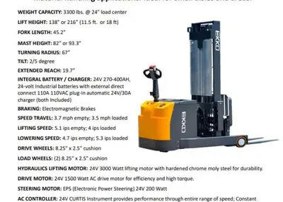NEW 2026 EKKO EH15T