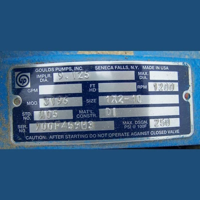 USED GOULD 3196 MTX
