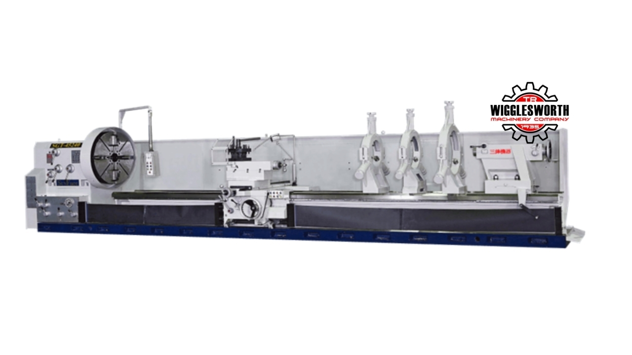 45.6" x 118.1" Sun Firm SGT-45120 High Precision Heavy Duty Flat Bed Lathe