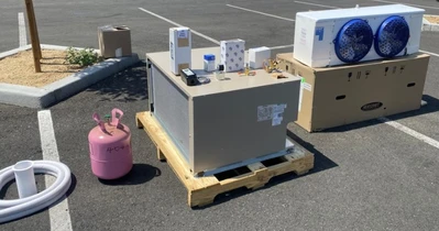 171-0072 2 HP Walk In Cooler Condensing Refrigeration System