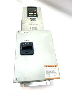 USED CERUS TITAN P SERIES VFD 3 PHASE AC NEMA 1 DRIVE W/ CIE1-ED005-P4/D