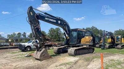 Used 2023 HYUNDAI HX210AL Crawler Excavators Georgia US | National Equipment Dealers #1517085