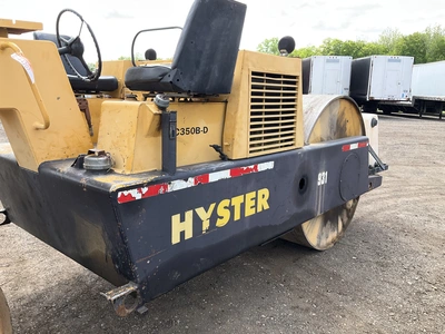 USED HYSTER C350B-D DOUBLE DRUM SMOOTH ROLLER