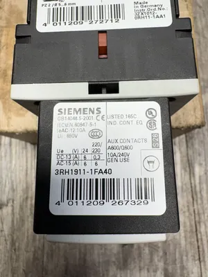 Used Siemens 3RT1016-1BB42 Misc Electrical & Power Parts South Carolina US | ESS Industrial Equipment Sales #1336018