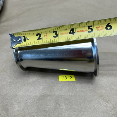 Stainless Steel Sanitary 5" X 3 1/2" X 2 1/2 NNB Fast Shipping! + Warranty