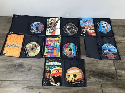 Lot of 7 PlayStation 2 Video Games - see description for more info