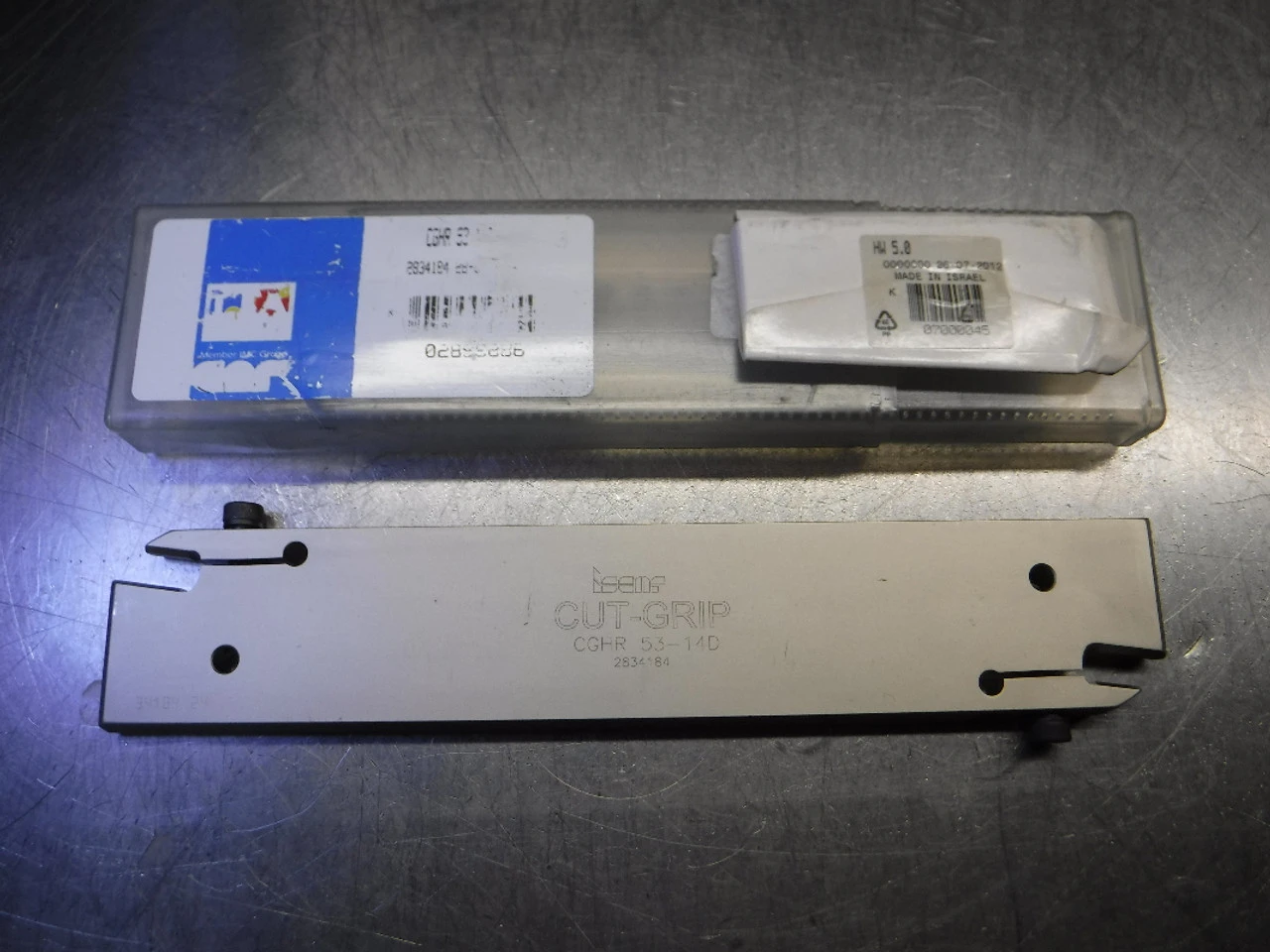 Iscar 0.492" - 0.685" Indexable Grooving Blade CGHR 53-14D (LOC2318A)