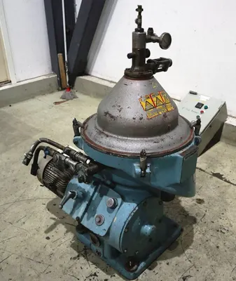 (2) Alfa-Laval MOPX 205 TGT-24-60 oil purifiers, SS bowl.