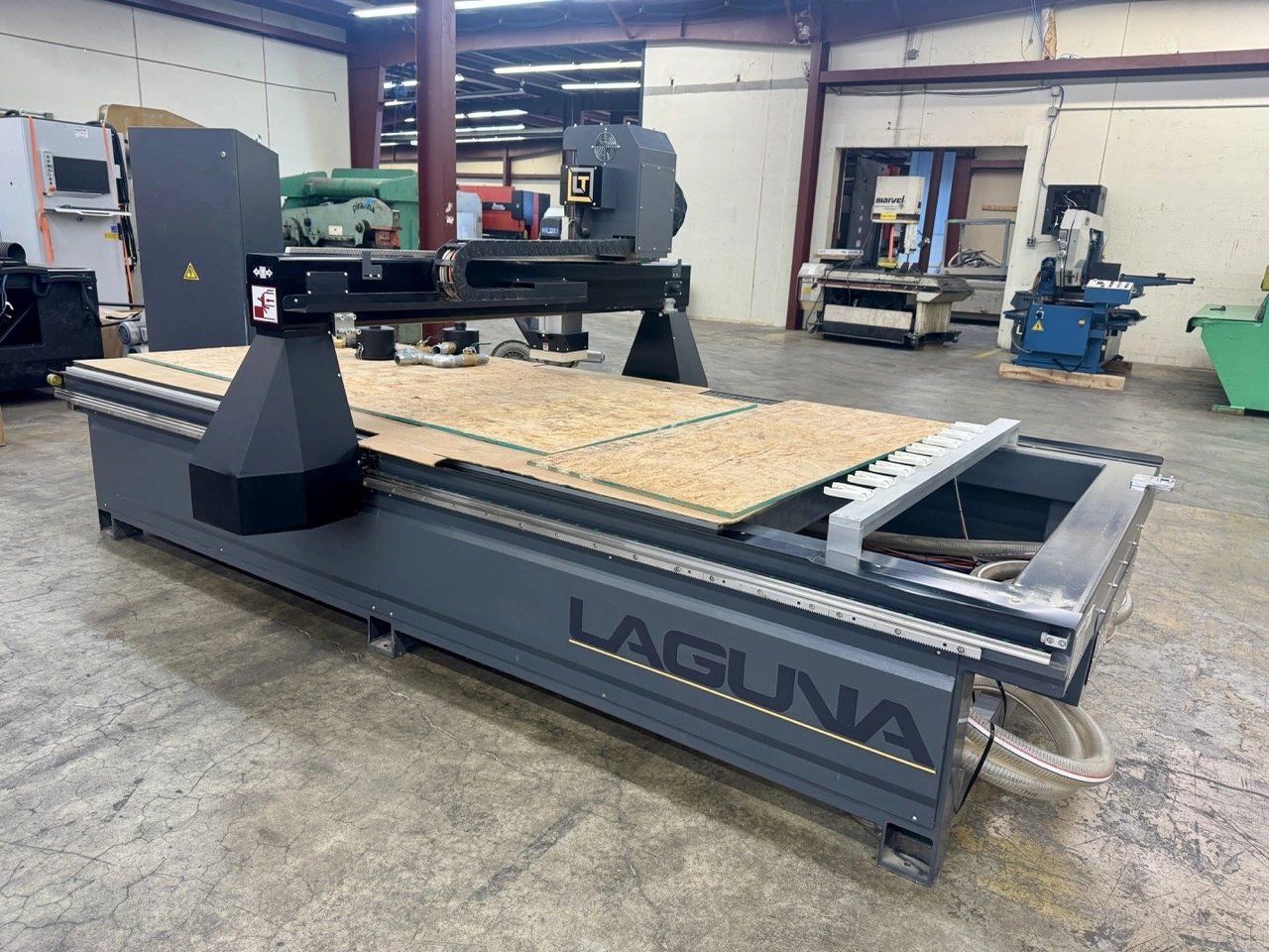 Used 2023 LAGUNA TOOLS INC SMARTSHOP II CNC ROUTER, WOOD PRO 43” X 2RK WIDEBELT SANDER Routers Illinois US | Revelation Machinery #1404132