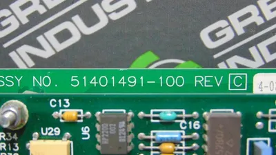 Honeywell 51401491-100 TC LLMUX Mb Rev.:C Db HW Rev.: E Db FW Rev.: D Used