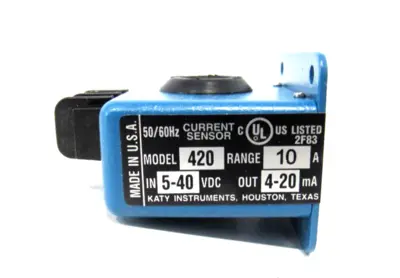 NEW KATY INSTRUMENTS 420-10 CURRENT SENSOR 42010