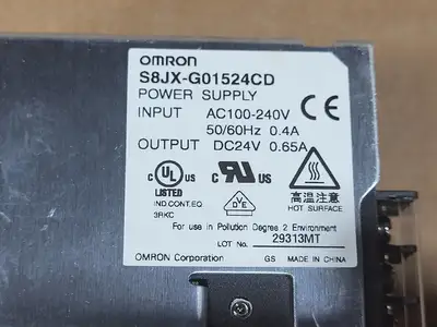 New | in-Stock OMRON S8JX-C01524CD Misc Electrical & Power Parts British Columbia CA | Lenmark #1439790